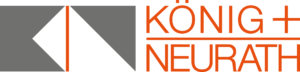 Partnerlogo 2 Kinderweihnachtsfeier Büroland Logo der Firma König + Neurath als Partner von Büroland