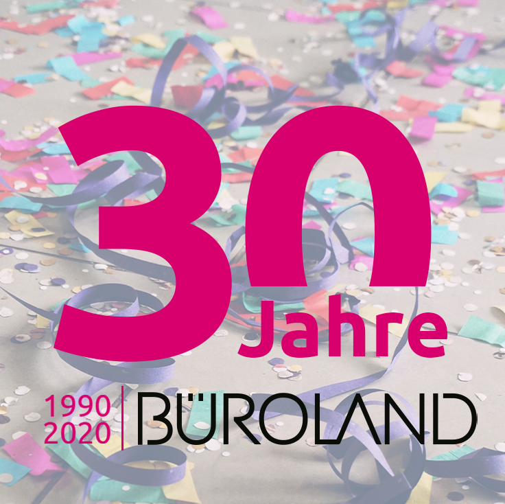 Büroland feiert 30 Jahre