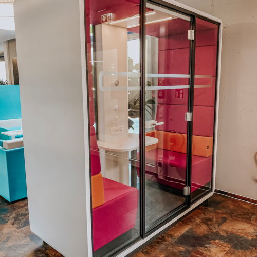 Mikomax Meeting Cube Seitenansicht Mikomax Meetingcube