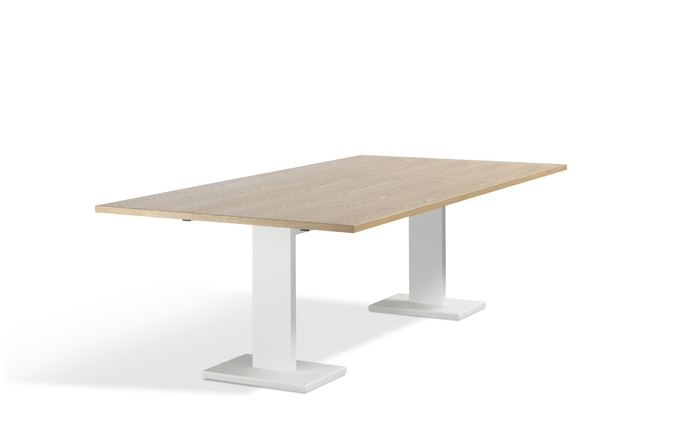 Büroland Meetingtisch höhenverstellbar von Leuwico