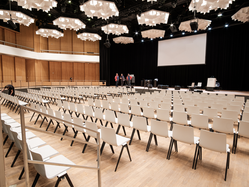 Veranstaltungssaal der Stadthalle Chemnitz